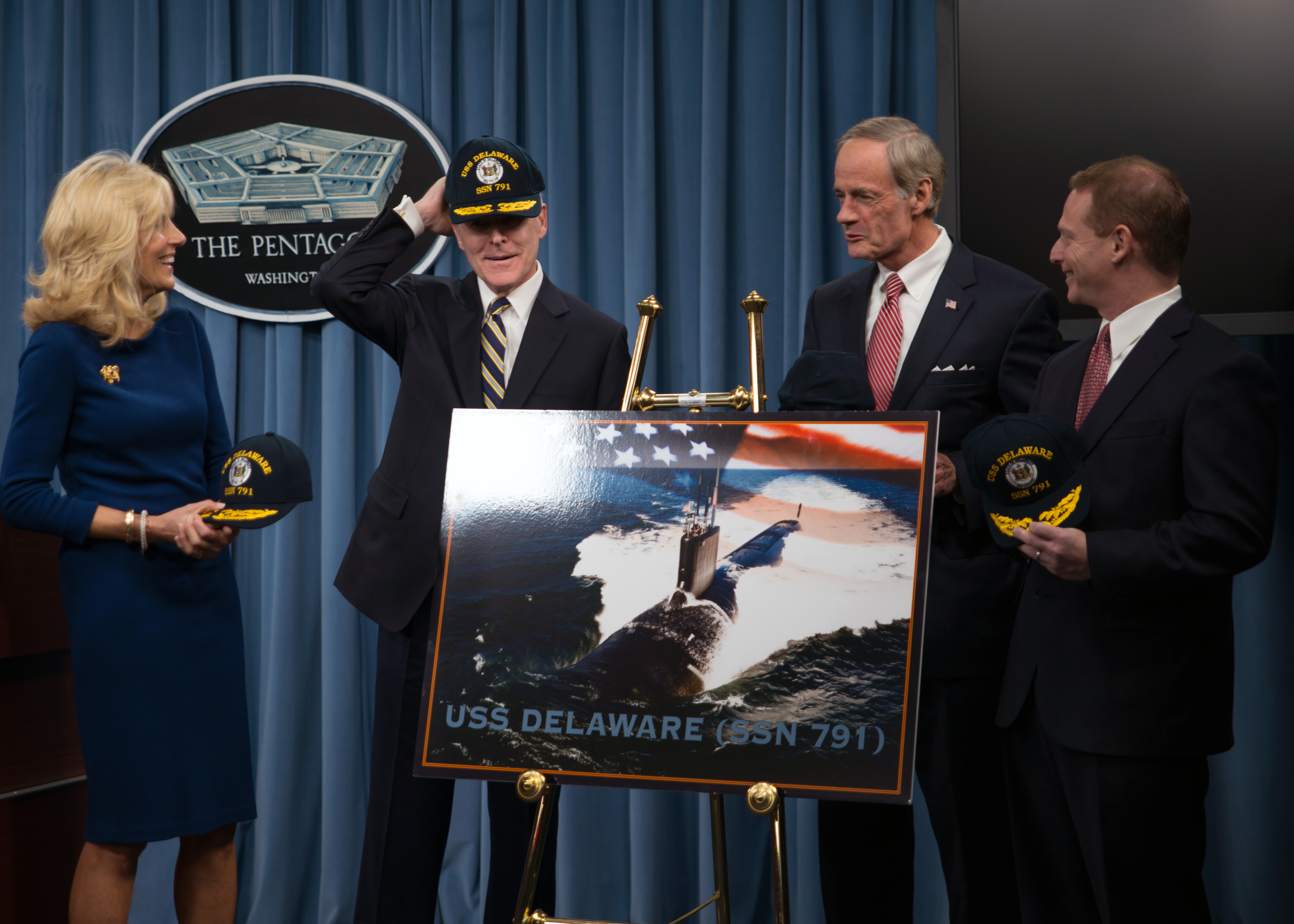 Naming Ceremony USS DELAWARE SSN-791Bild: U.S. Navy