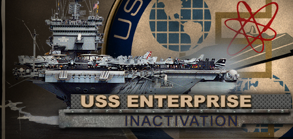 USS ENTERPRISE CVN-65 InactivationGrafik: U.S. Navy