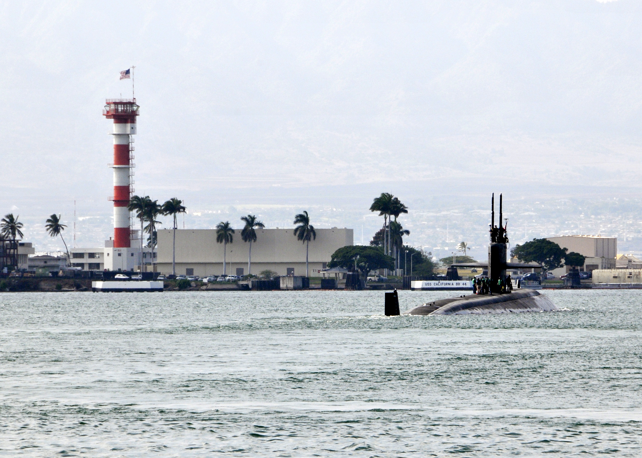 USS JACKSONVILLE SSN-699 Auslaufen Pearl Harbor 05.11.2012Bild: U.S. Navy