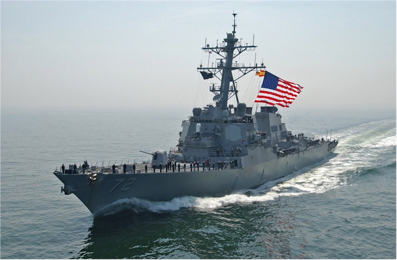 USS MAHAN DDG-72Bild: U.S. Navy