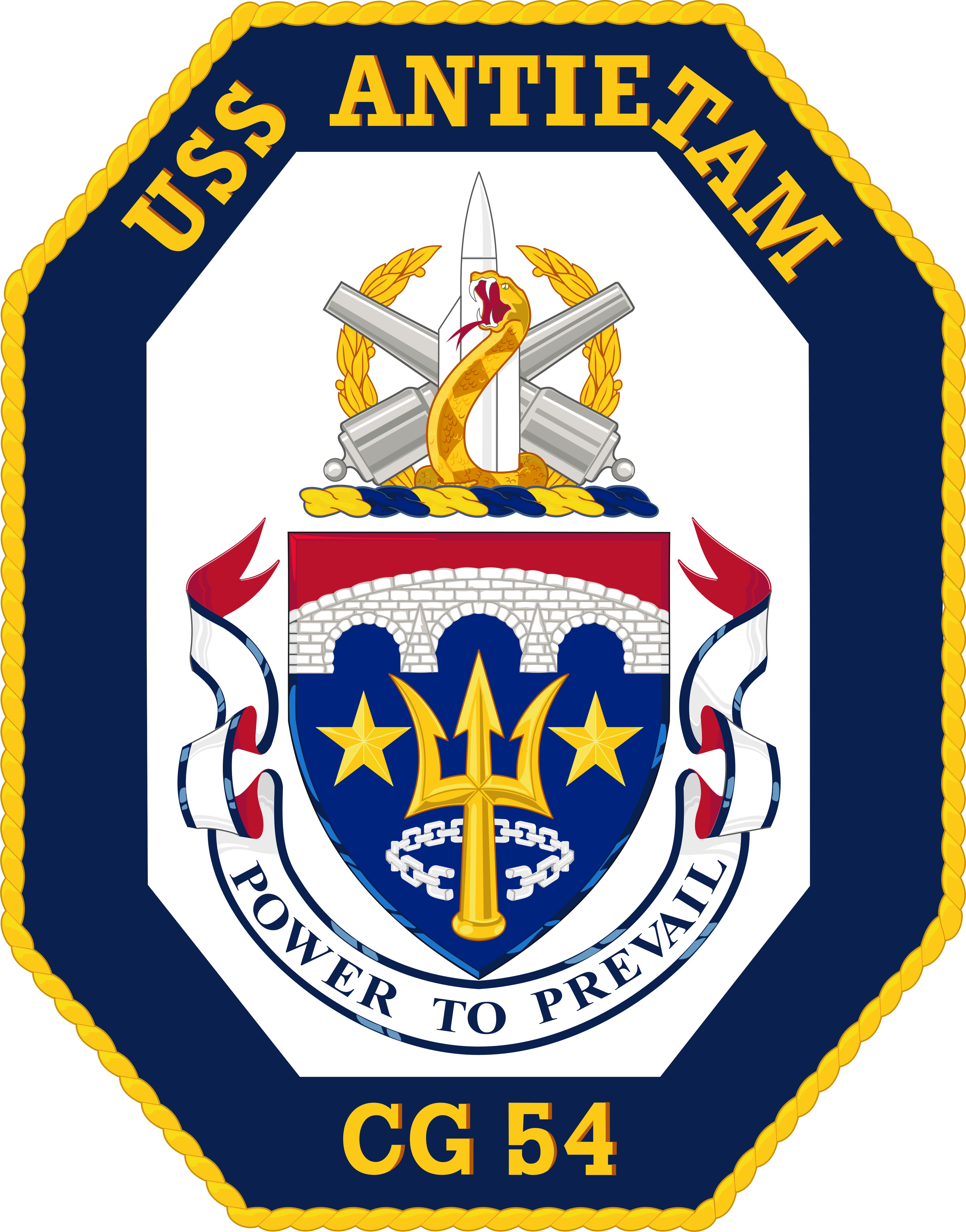 USS ANTIETAM CG-54 SealGrafik: U.S. Navy