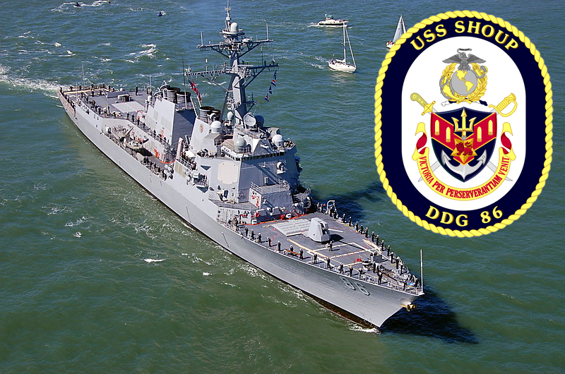USS SHOUP DDG-86Bild und Grafik: U.S. Navy