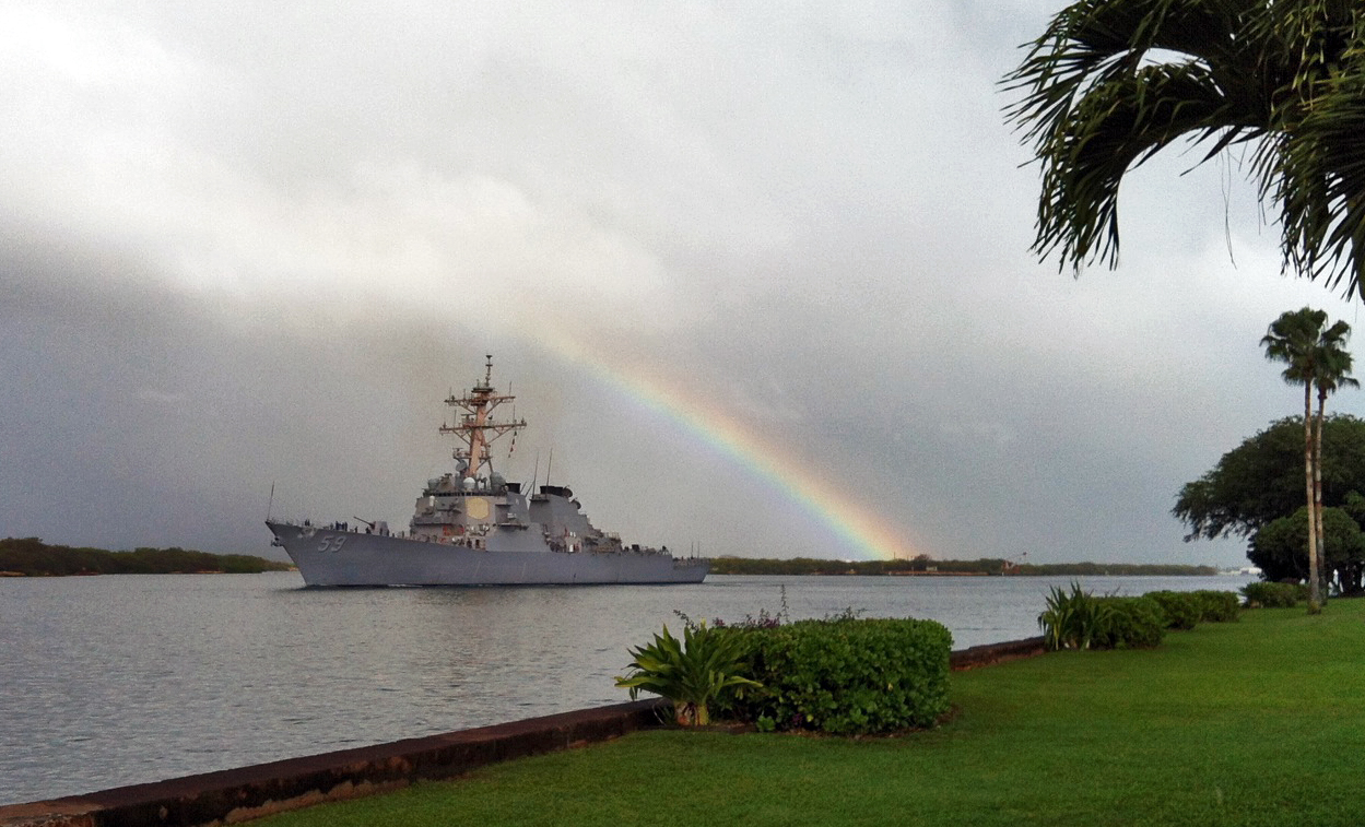USS RUSSELL DDG-59 Pearl Harbor 03.01.2013Bild: U.S. Navy