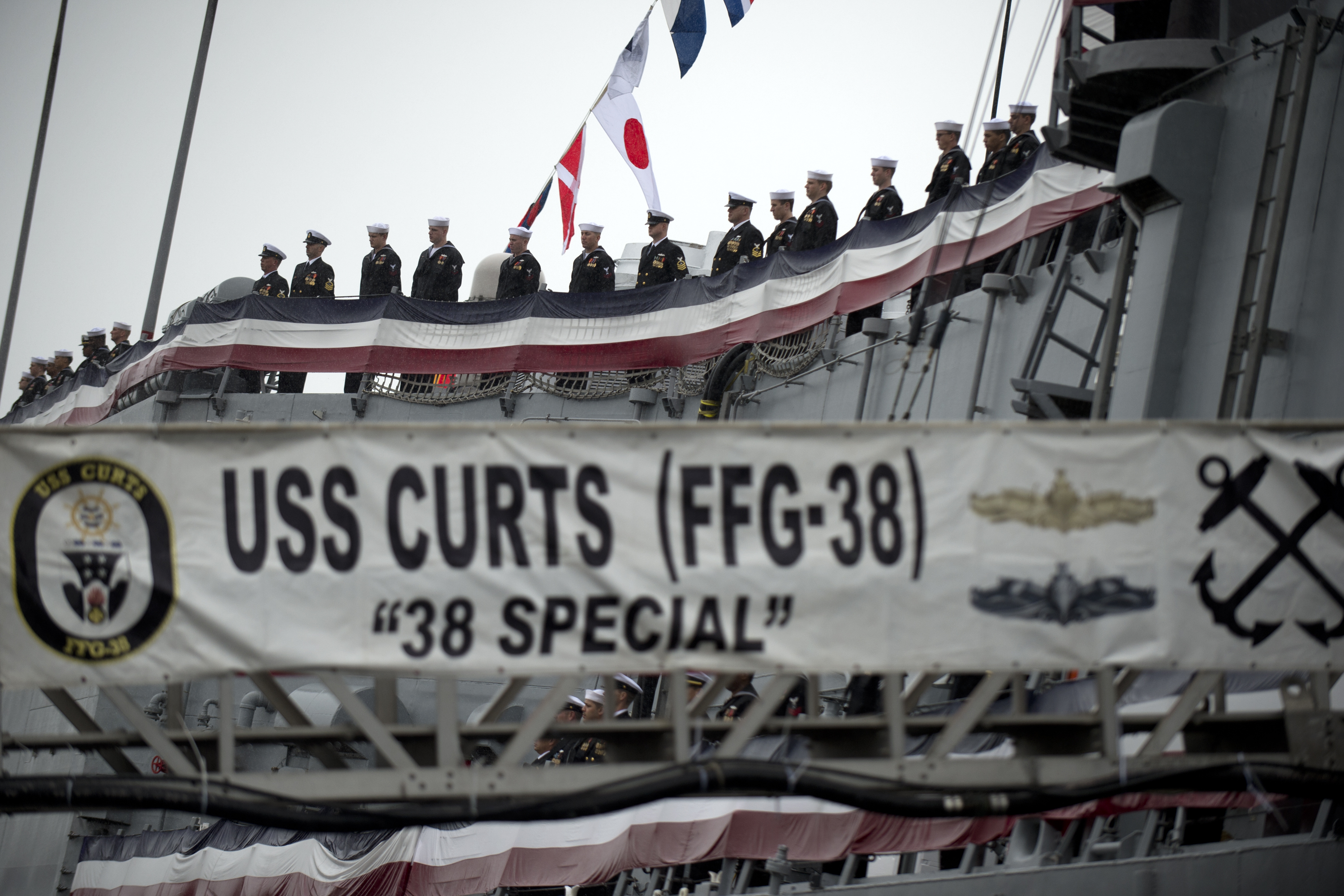 USS CURTS FFG-38 Decommissioning CeremonyBild: U.S. Navy