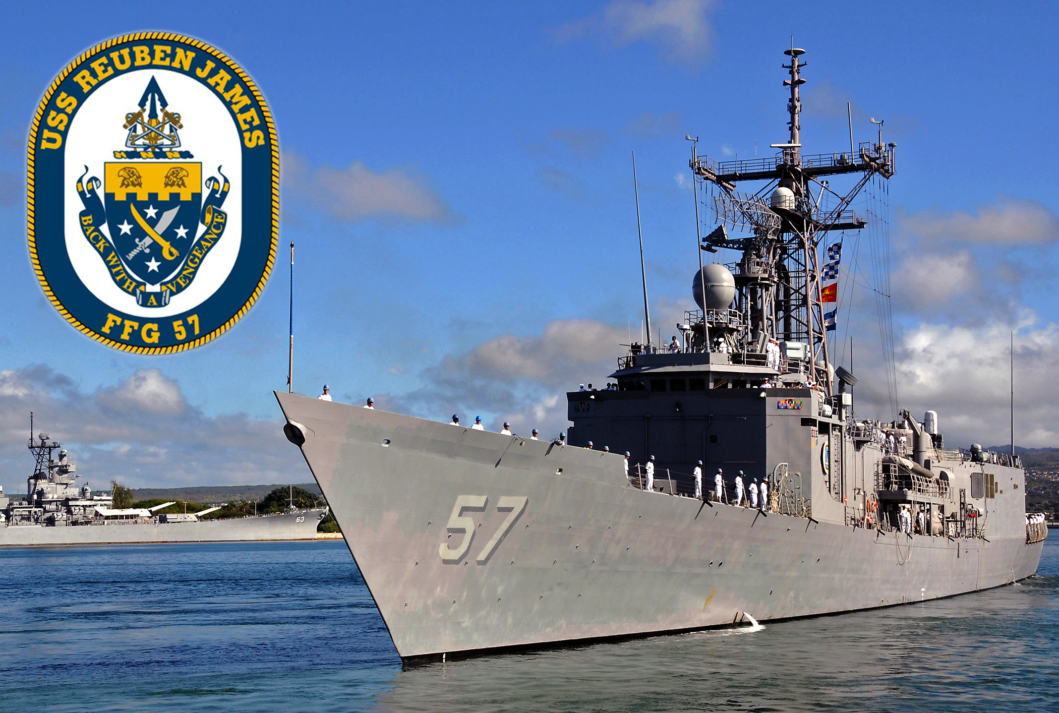 USS REUBEN JAMES FFG-57Bild: U.S. Navy