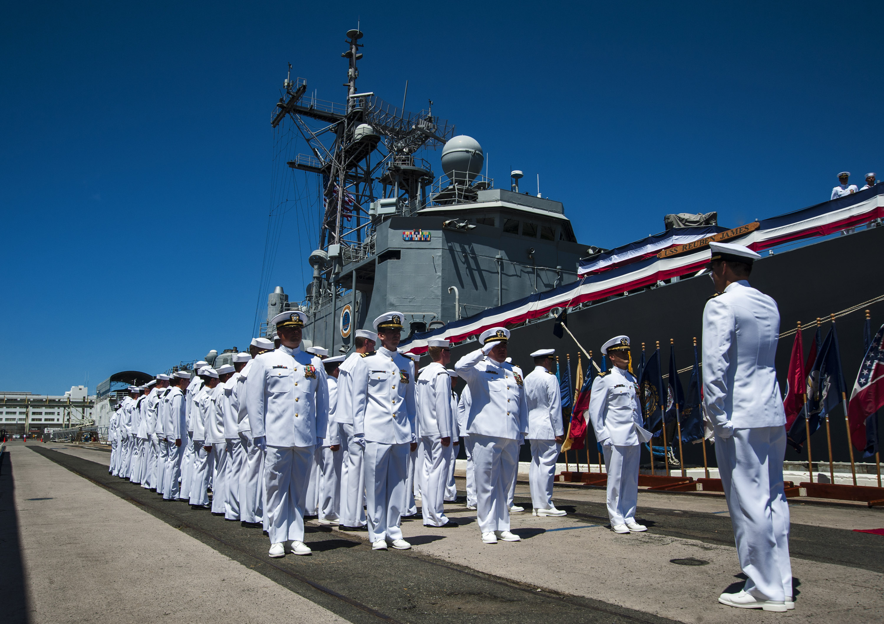 USS REUBEN JAMES FFG-57 Decommissioning CeremonyBild: U.S. Navy