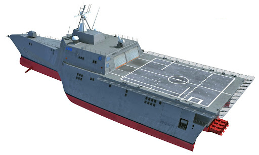 Grafik LCS INDEPENDENCE-KlasseGrafik: U.S. Navy
