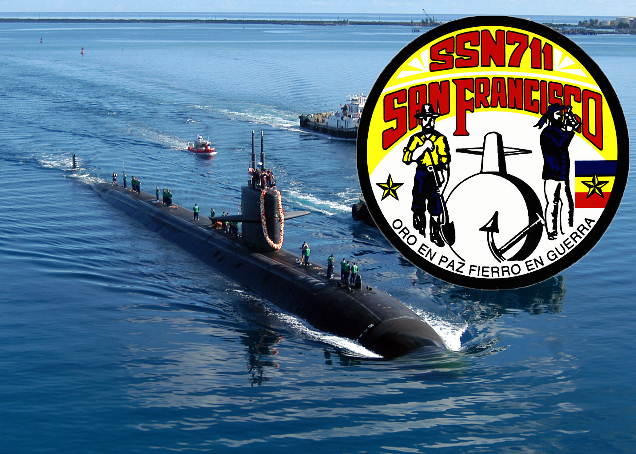 USS SAN FRANCISCO SSN-711Bild und Grafik: U.S. Navy