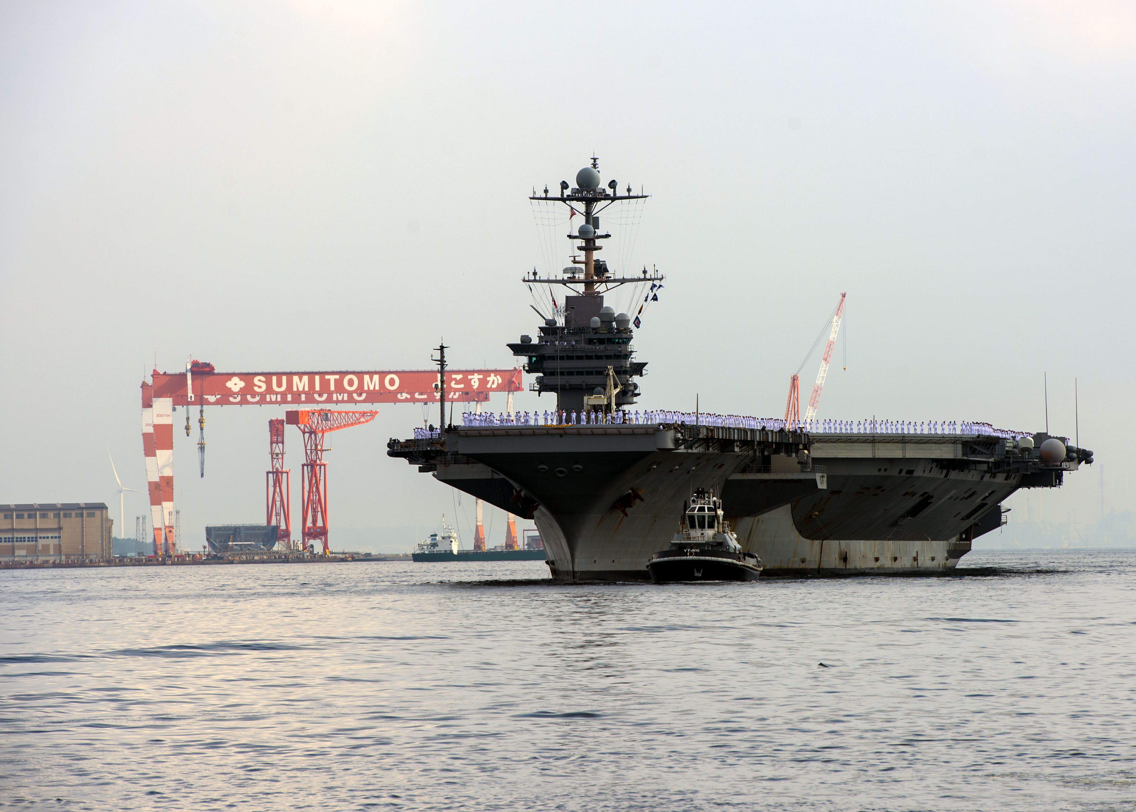 USS GEORGE WASHINGTON CVN-73 Yokosuka 23.08.2013Bild: U.S. Navy