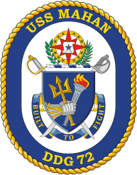 USS MAHAN DDG-72 CrestGrafik: U.S. Navy