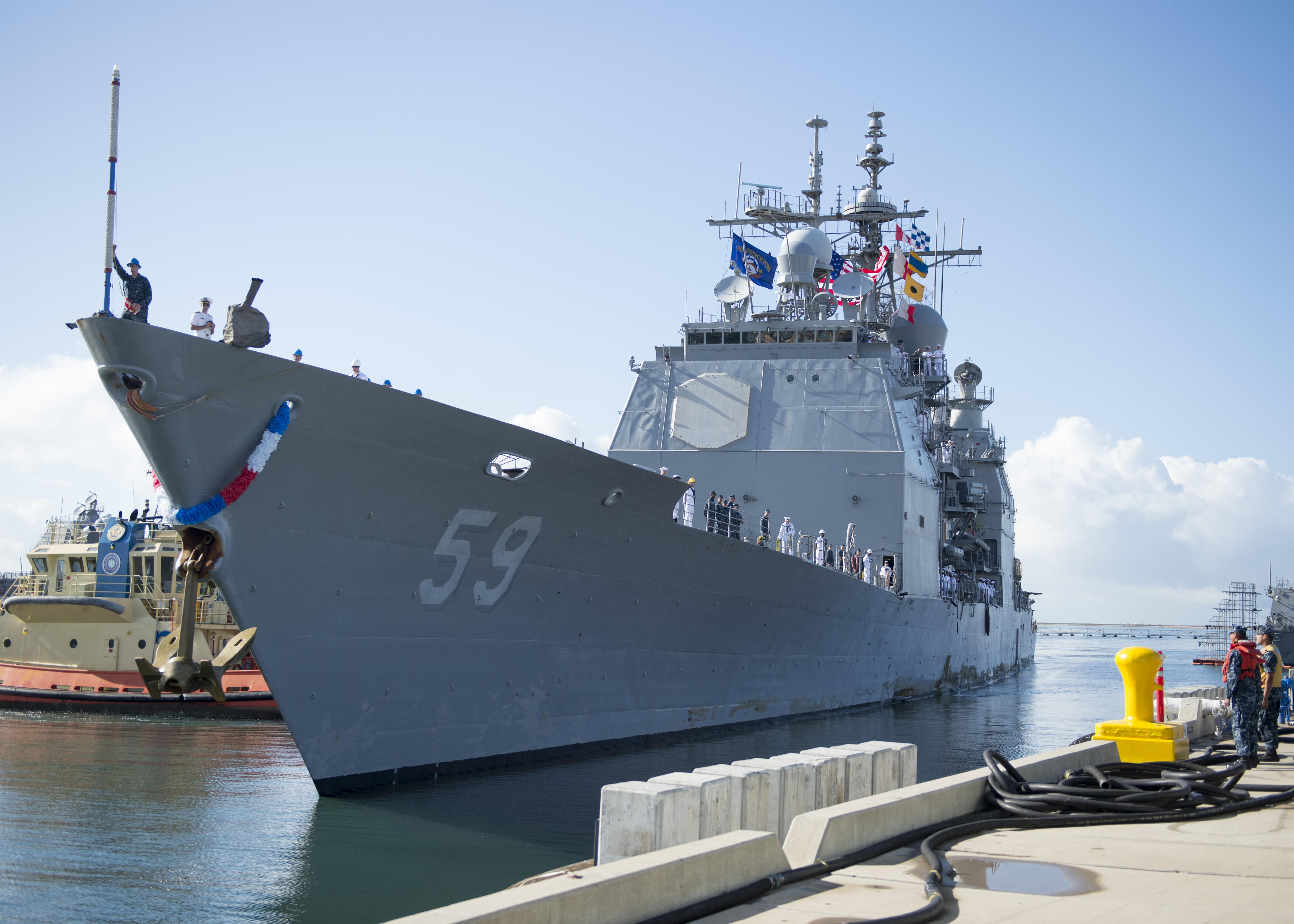 USS PRINCETON CG-59 San Diego 29.10.2013Bild: U.S. Navy