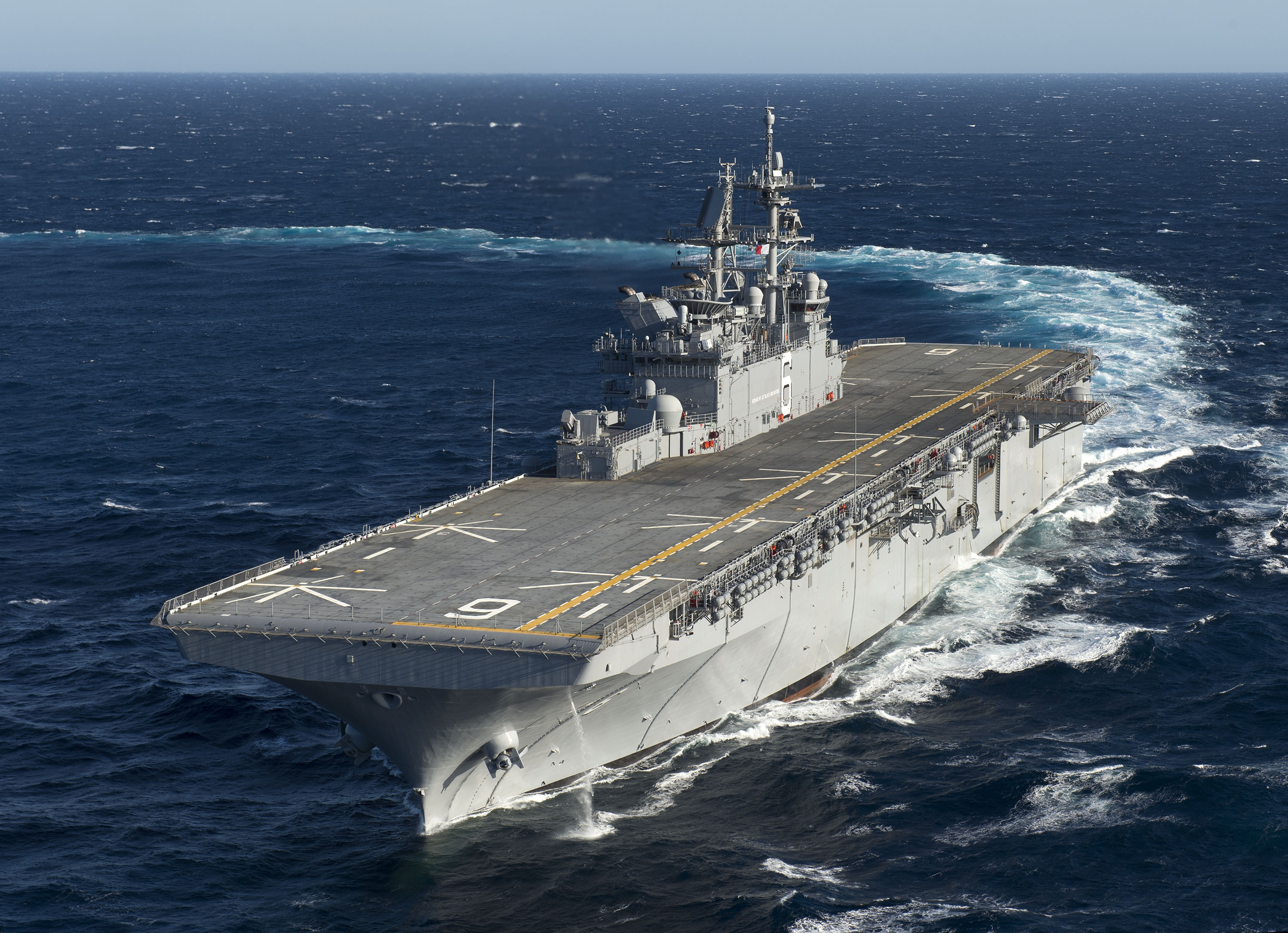 USS AMERICA LHA-6 Erste See-ErprobungBild: Huntington Ingalls Industries