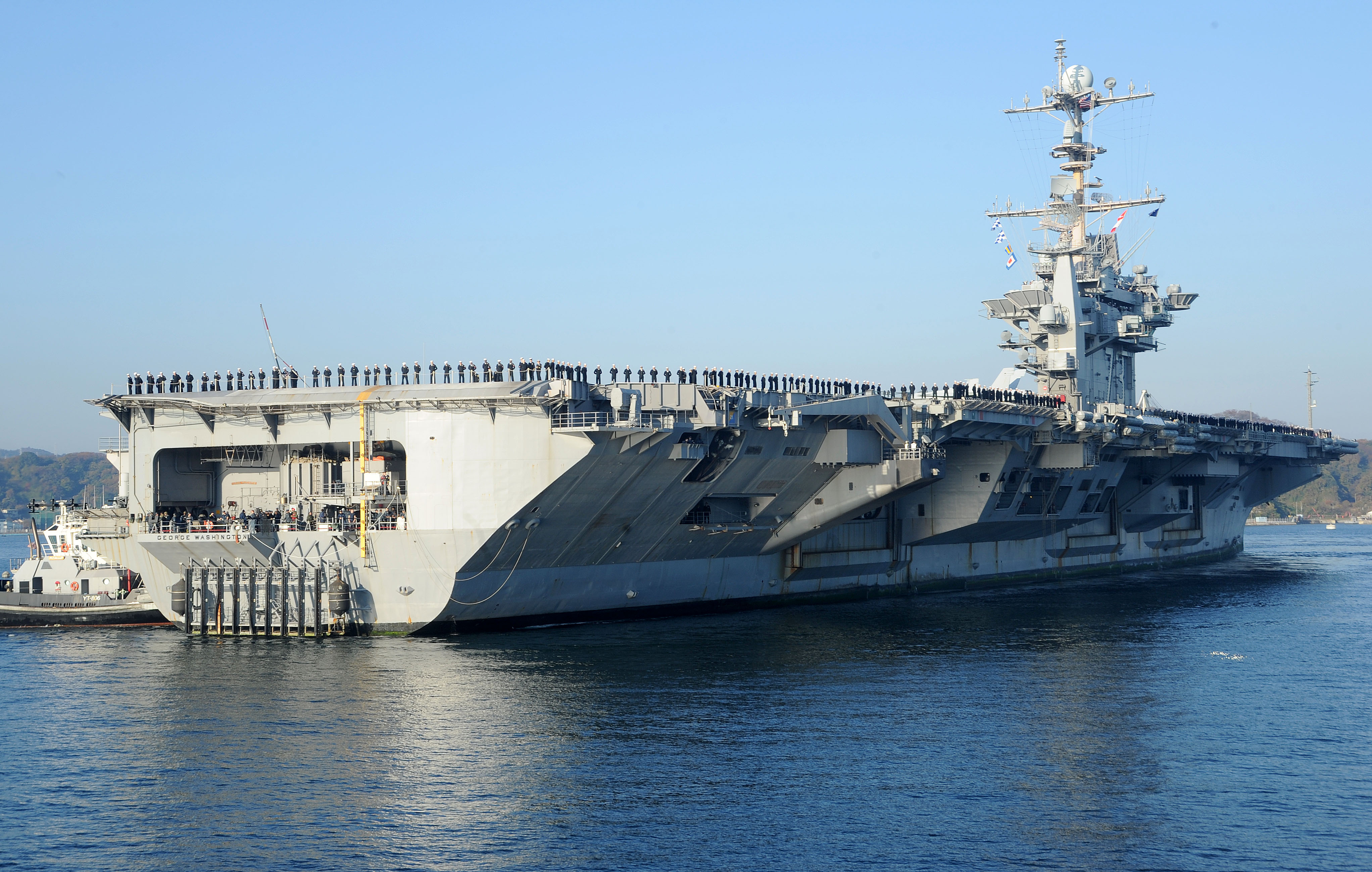 USS GEORGE WASHINGTON CVN-73 Yokosuka 05.12.2013Bild: U.S.Navy
