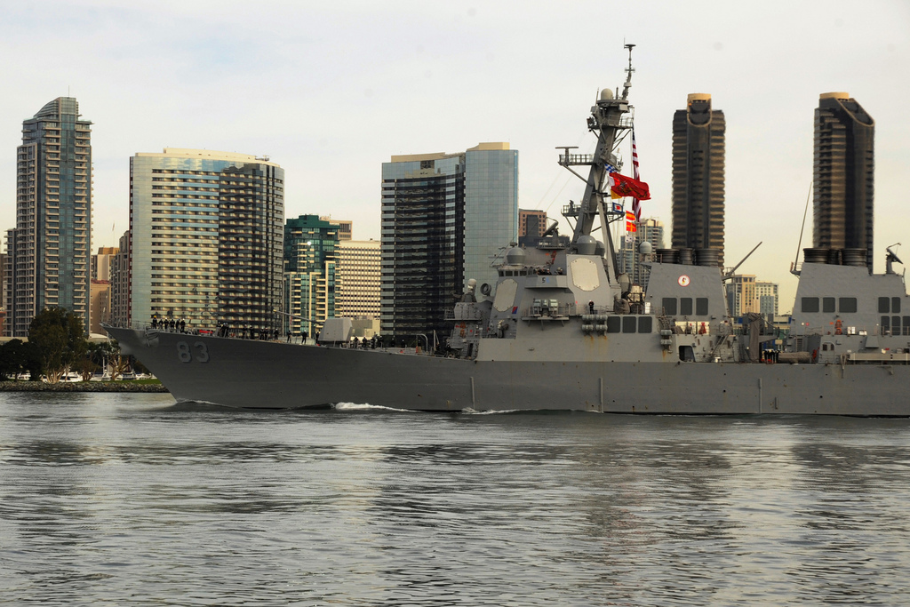 USS HOWARD DDG-83 Auslaufen San Diego 02.12.2013Bild: U.S. Navy