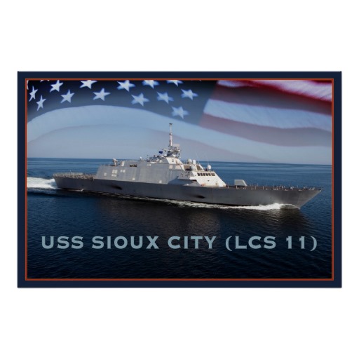 USS SIOUX CITY LCS-11 Grafik: U.S. Navy