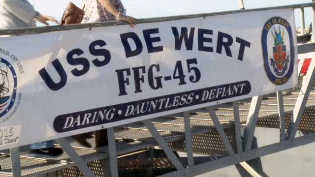 USS DE WERT FFG-45 Außerdienststellung Bild: U.S. Navy
