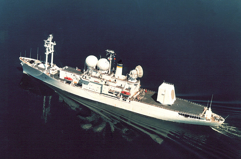 USNS OBSERVATION ISLAND T-AGM 23 Bild: U.S. Navy
