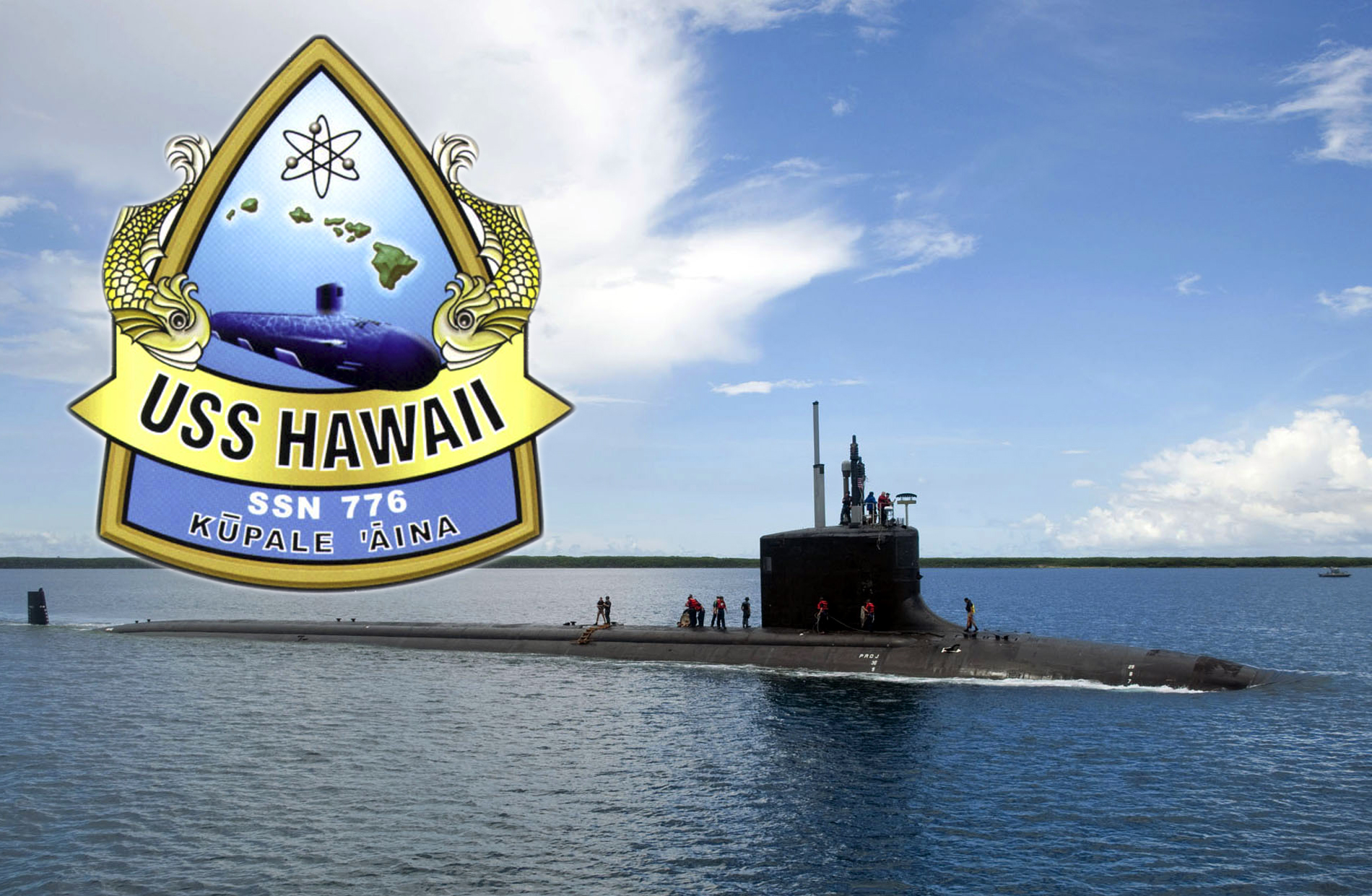 USS HAWAII SSN-776 Bild und Grafik: U.S. Navy