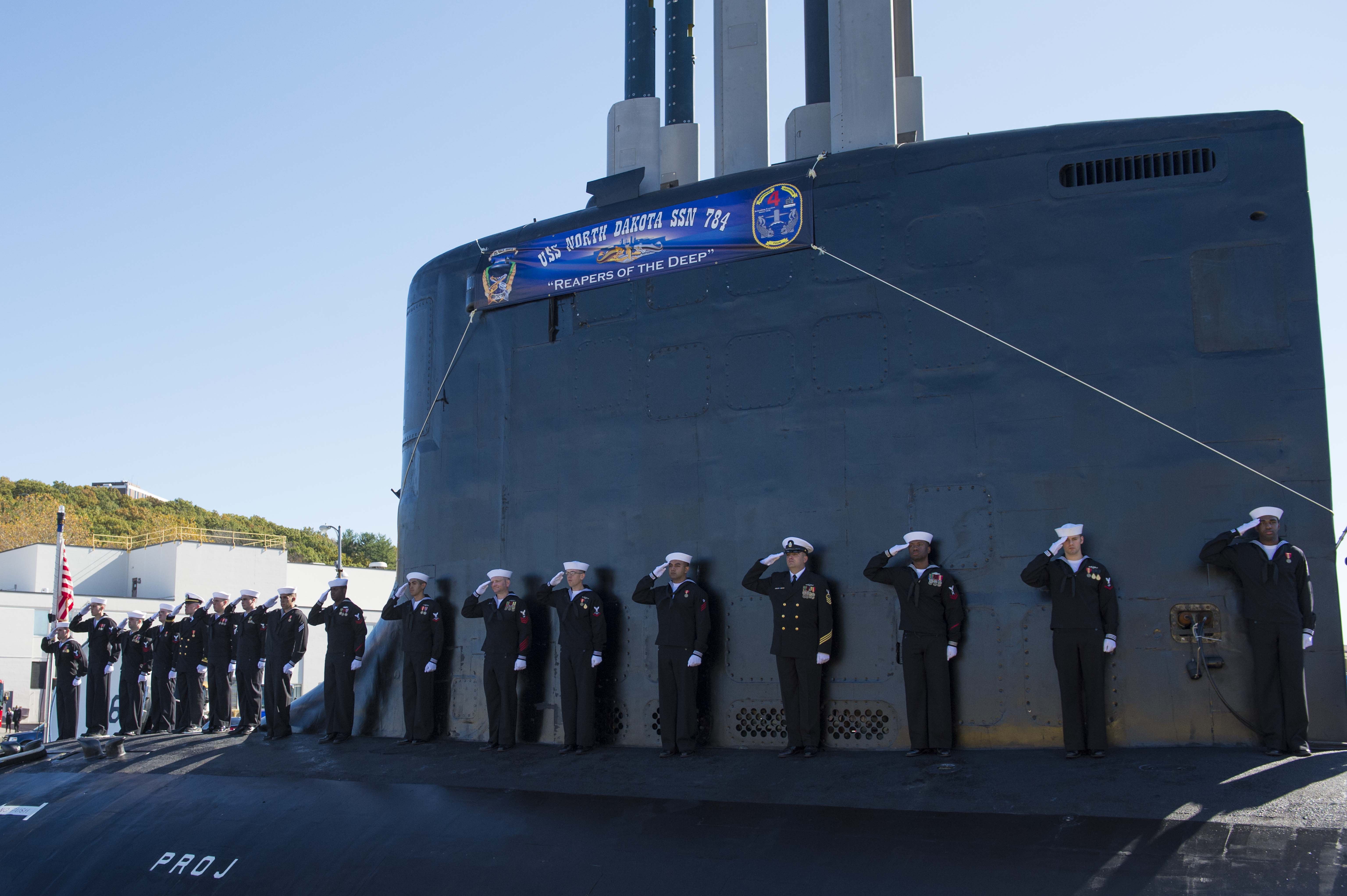 USS NORTH DAKOTA SSN-784 Commissioning Bild: U.S. Navy