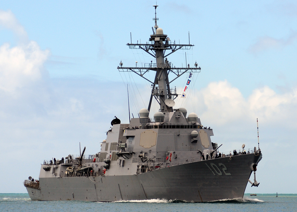 USS SAMPSON DDG-102 Bild: U.S. Navy