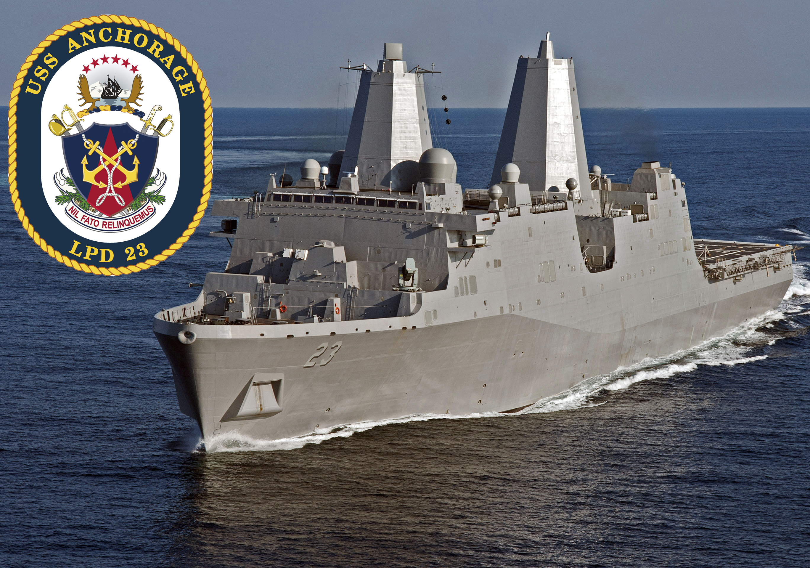 USS ANCHORAGE LPD-23 Bild und Grafik: U.S. Navy