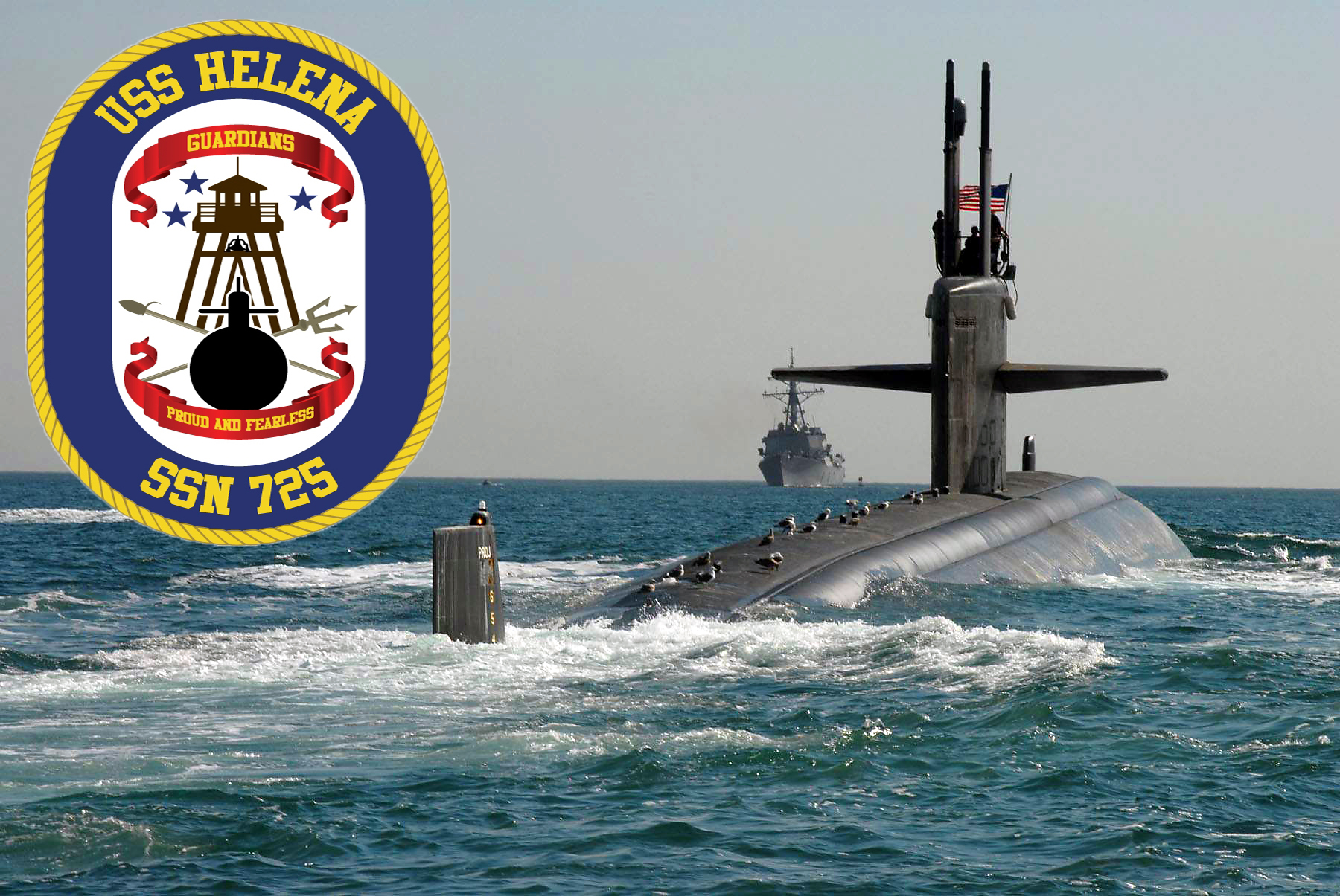 USS HELENA SSN-725 Bild und Grafik: U.S. Navy