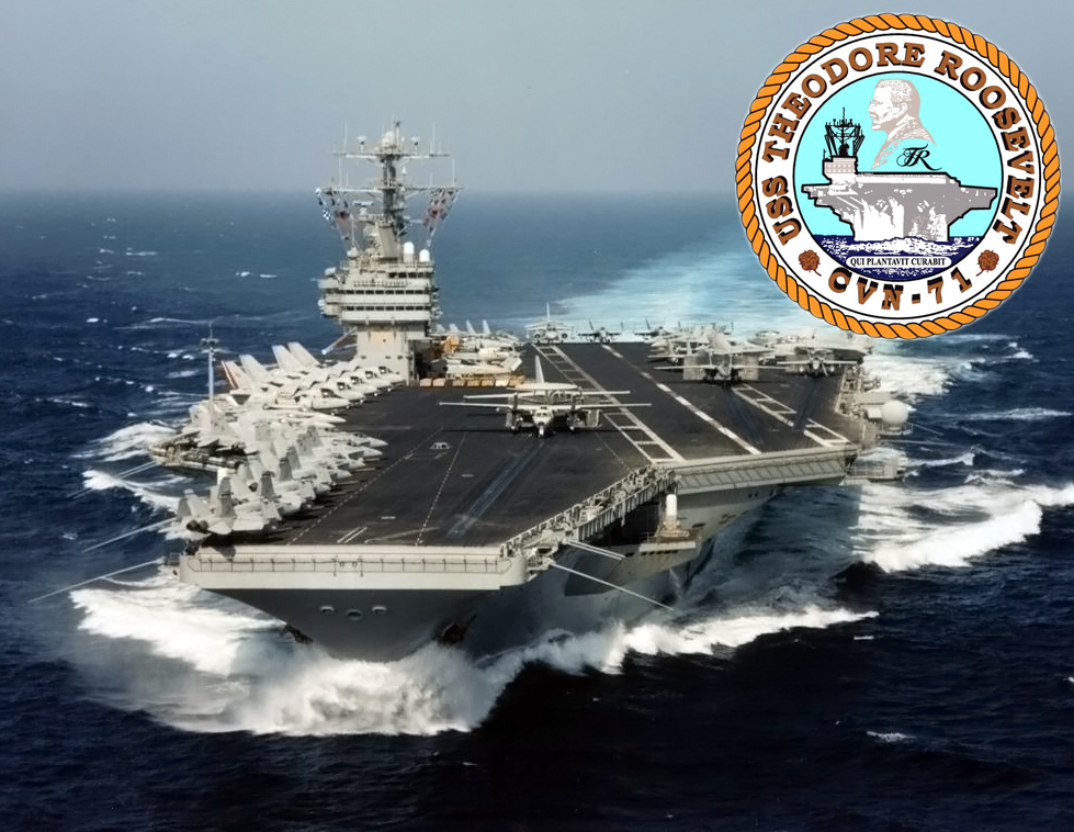 USS THEODORE ROOSEVELT CVN-71 Bild und Grafik: U.S. Navy
