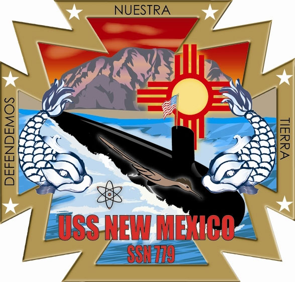 USS NEW MEXICO SSN-779 Crest Grafik: U.S. Navy