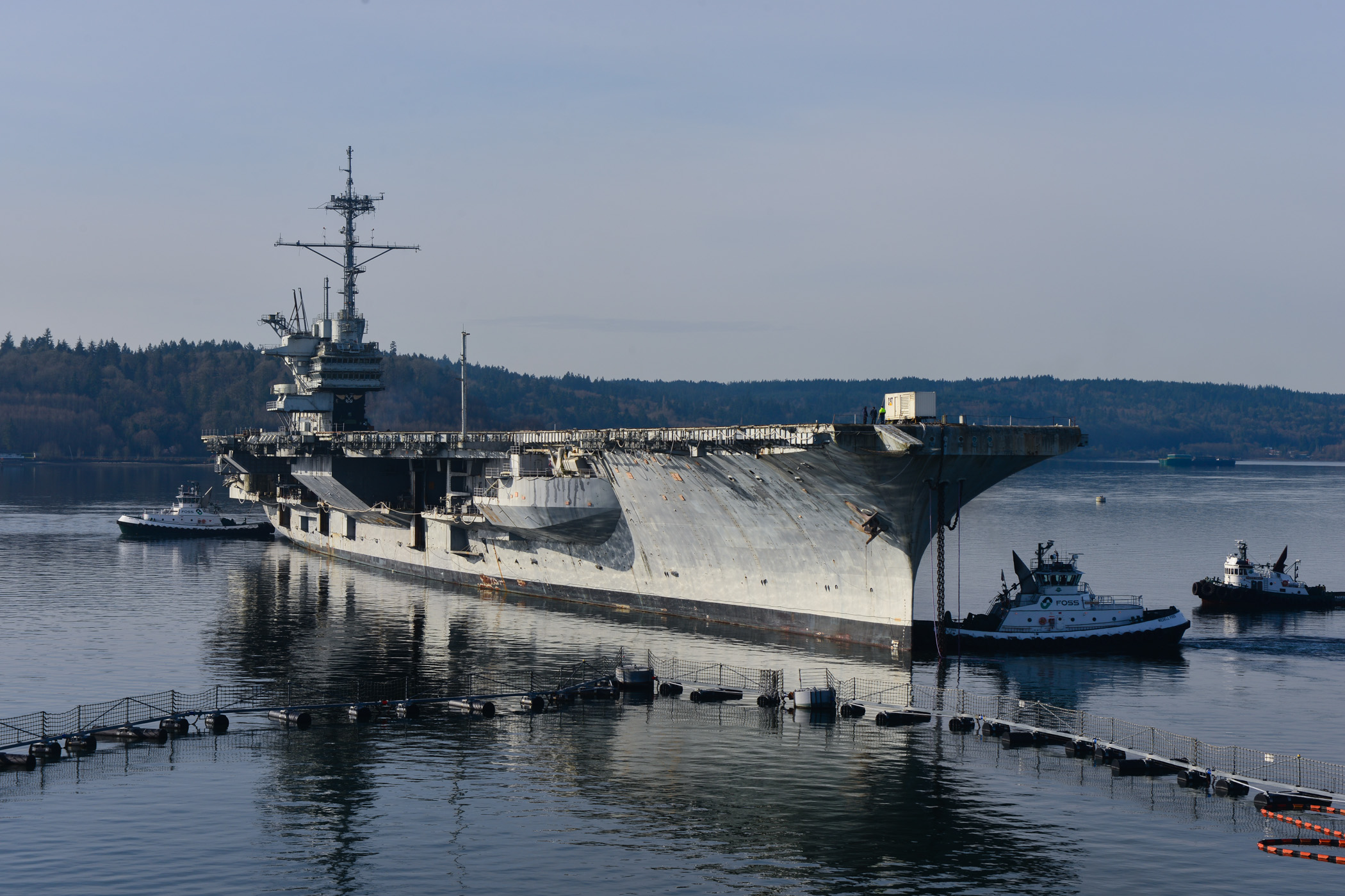 ex-USS RANGER CV-61 Bremerton am 05.03.2015 Bild: U.S. Navy
