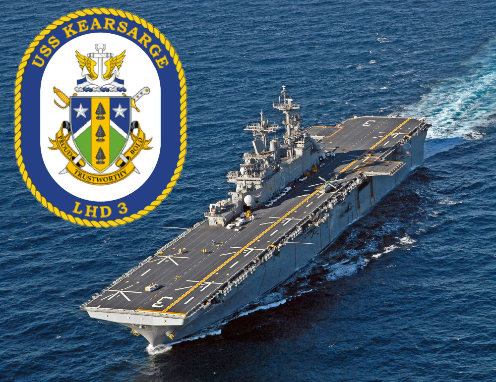 USS KEARSARGE LHD-3 Bild und Grafik: U.S. Navy