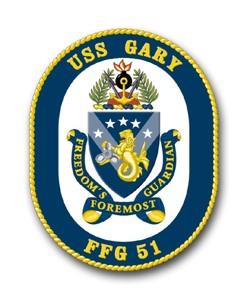 USS GARY FFG-51 Crest Grafik: U.S. Navy