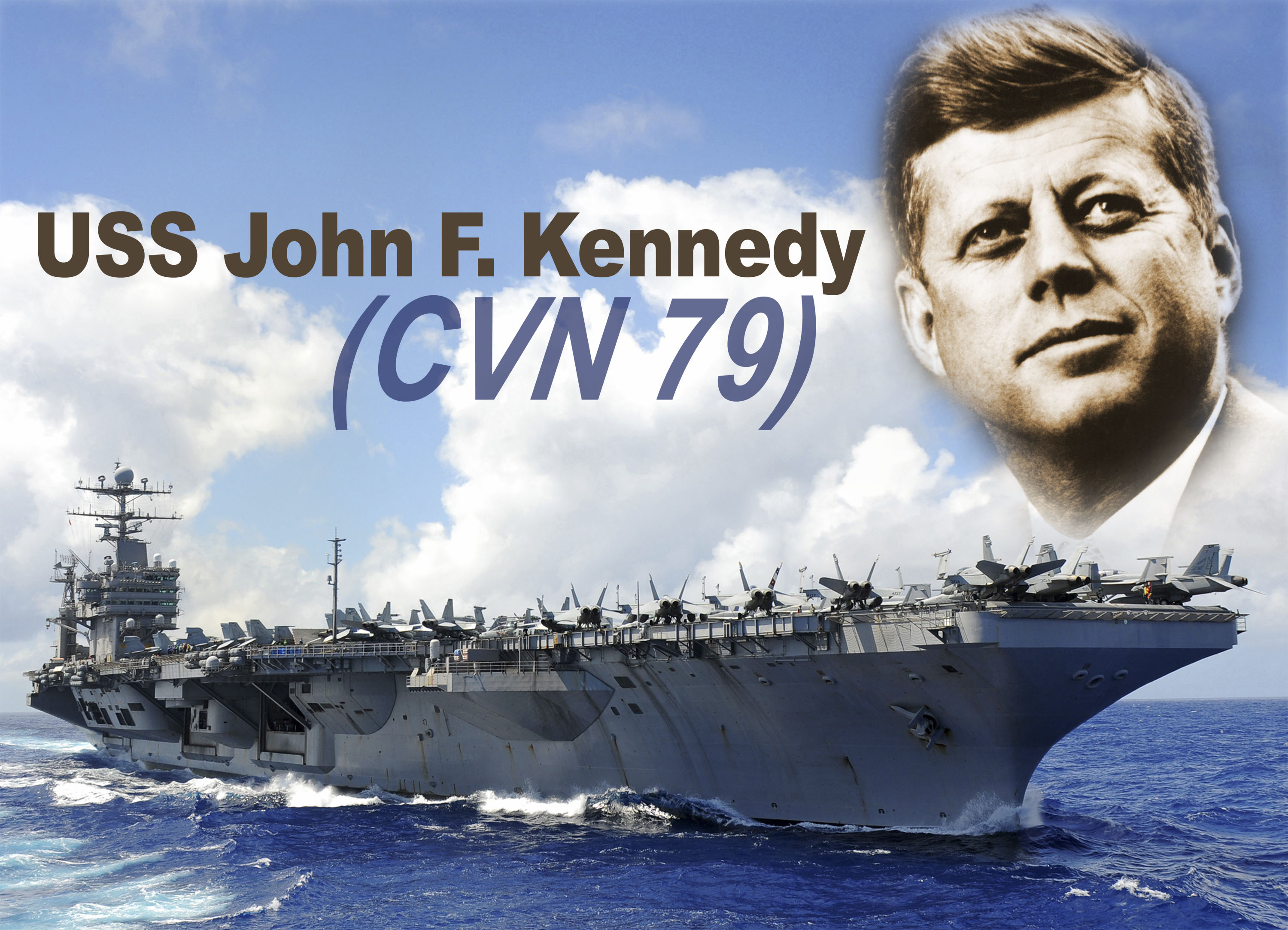 USS JOHN F. KENNEDY CVN-79 Illustration: U.S. Navy