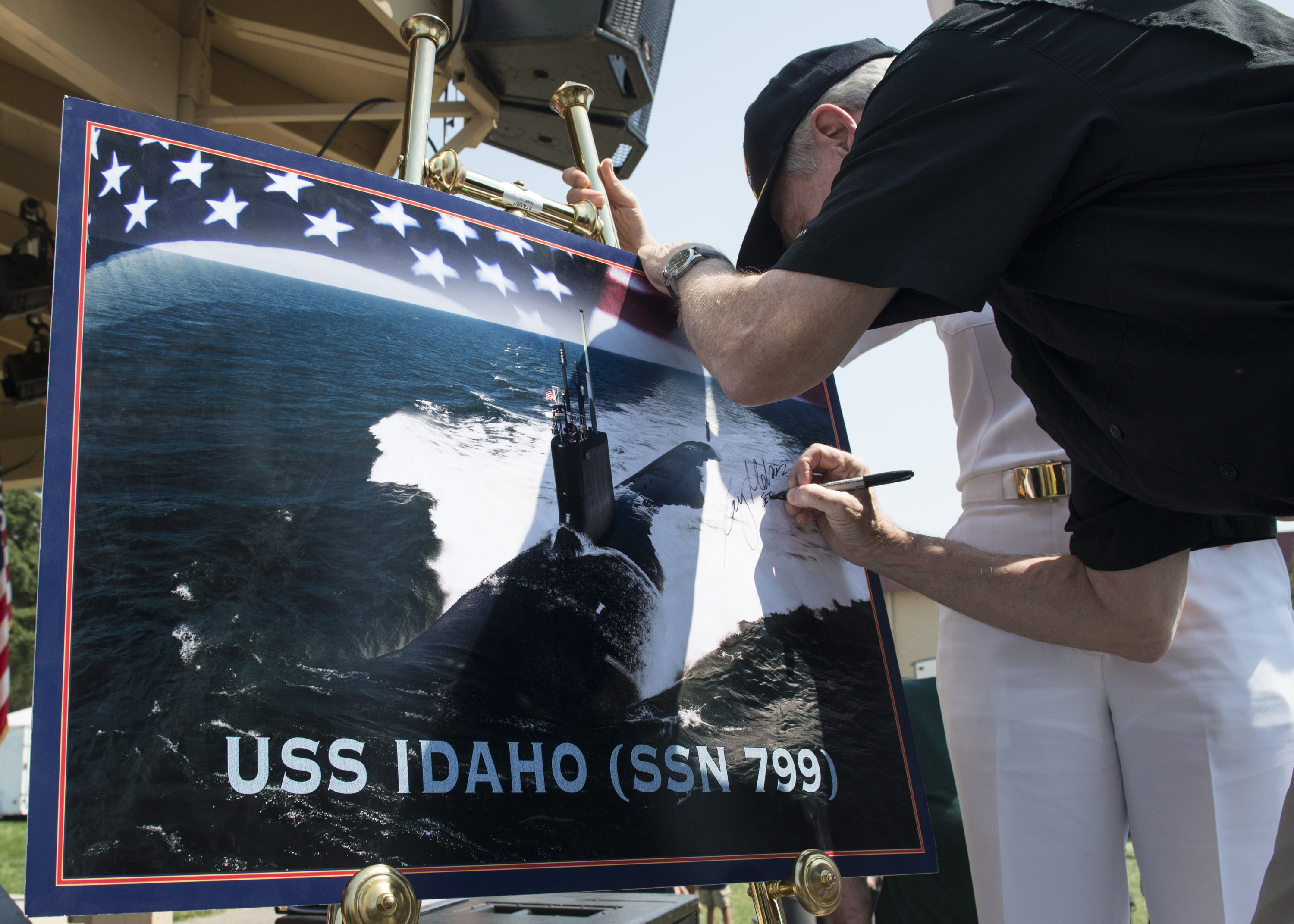USS IDAHO SSN-799 Naming Bild: U.S. Navy