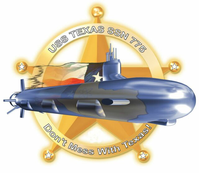 USS TEXAS SSN-775 Crest Grafik: U.S. Navy