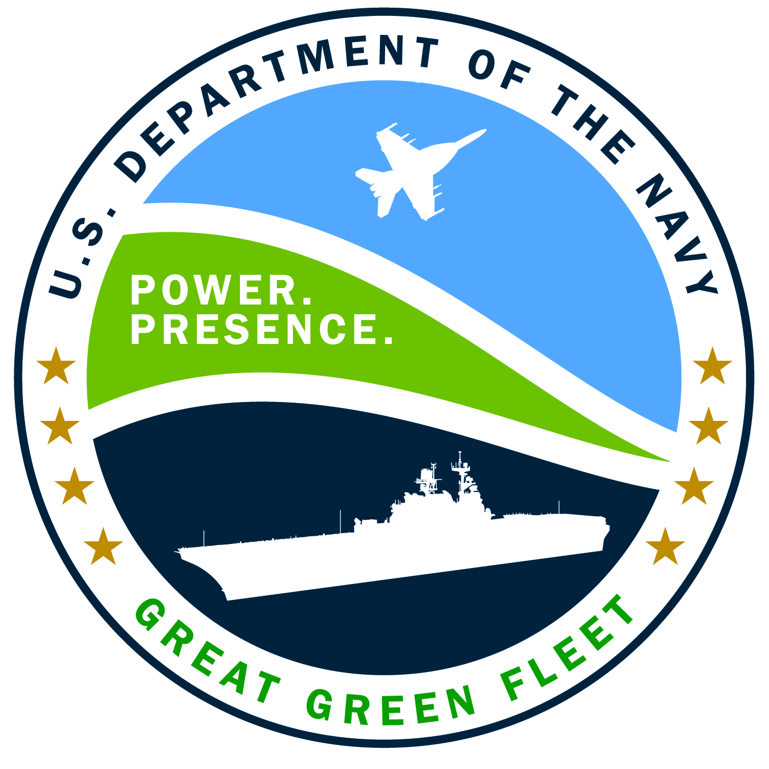 Great Green Fleet Logo Grafik: U.S. Navy