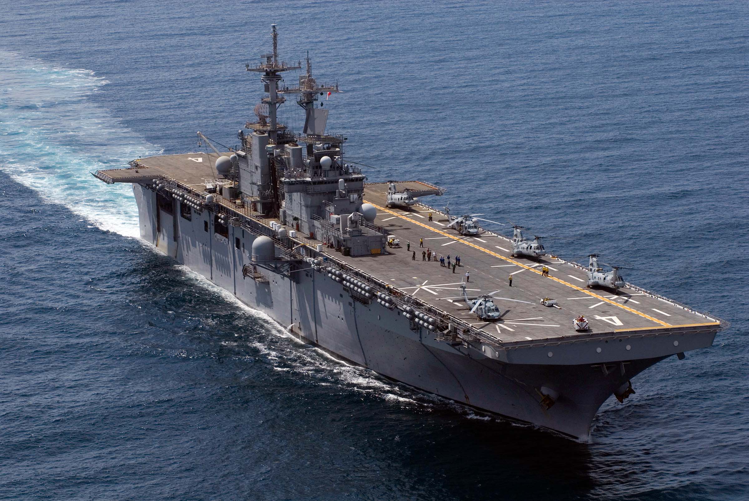 USS BOXER LHD-4 Bild: U.S. Navy