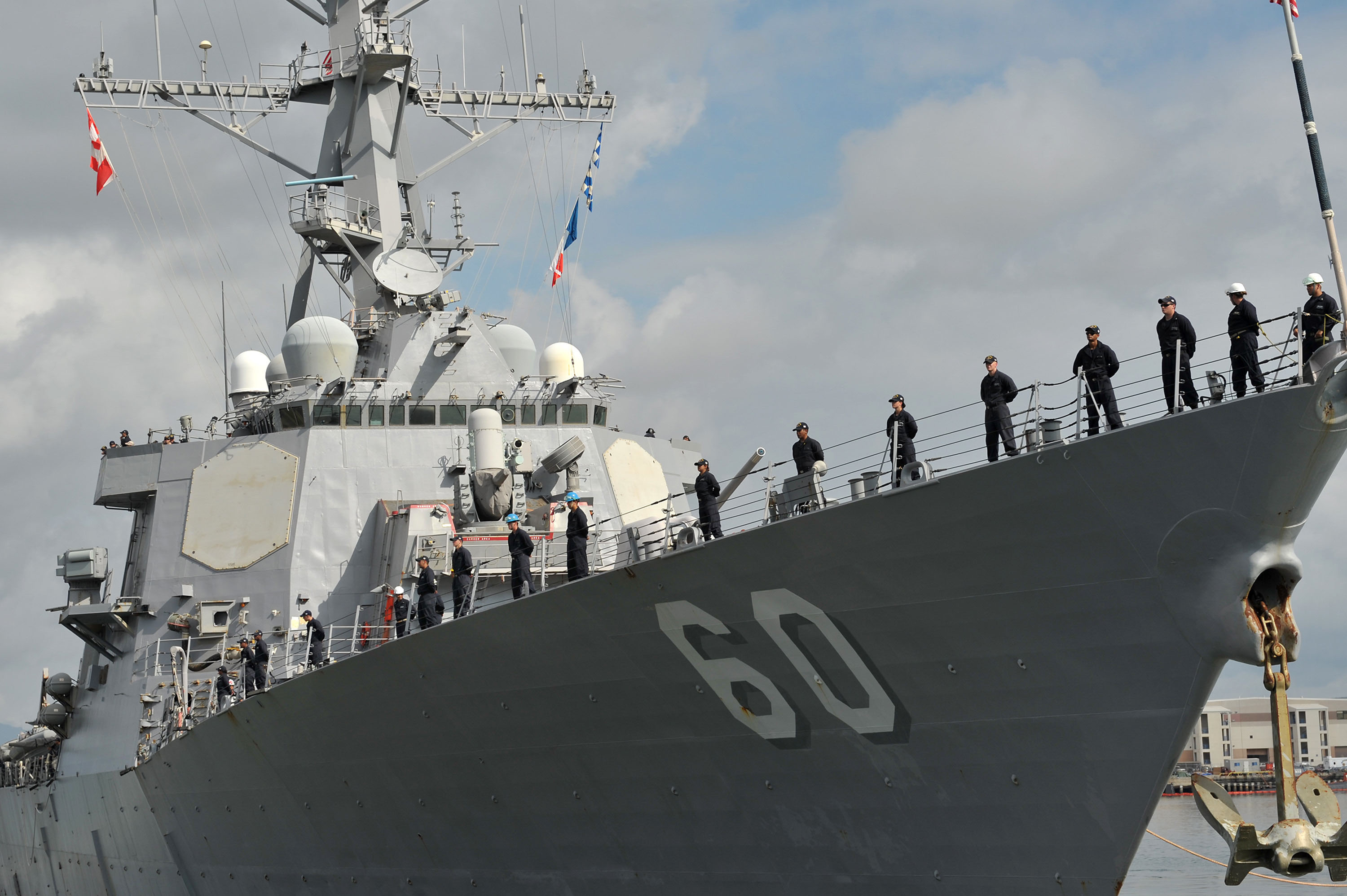 USS PAUL HAMILTON DDG-60 Auslaufen Pearl Harbor am 05.04.2016 Bild: U.S. Navy