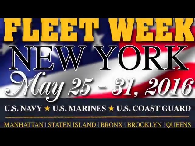 Fleet Week New York 2016 Logo