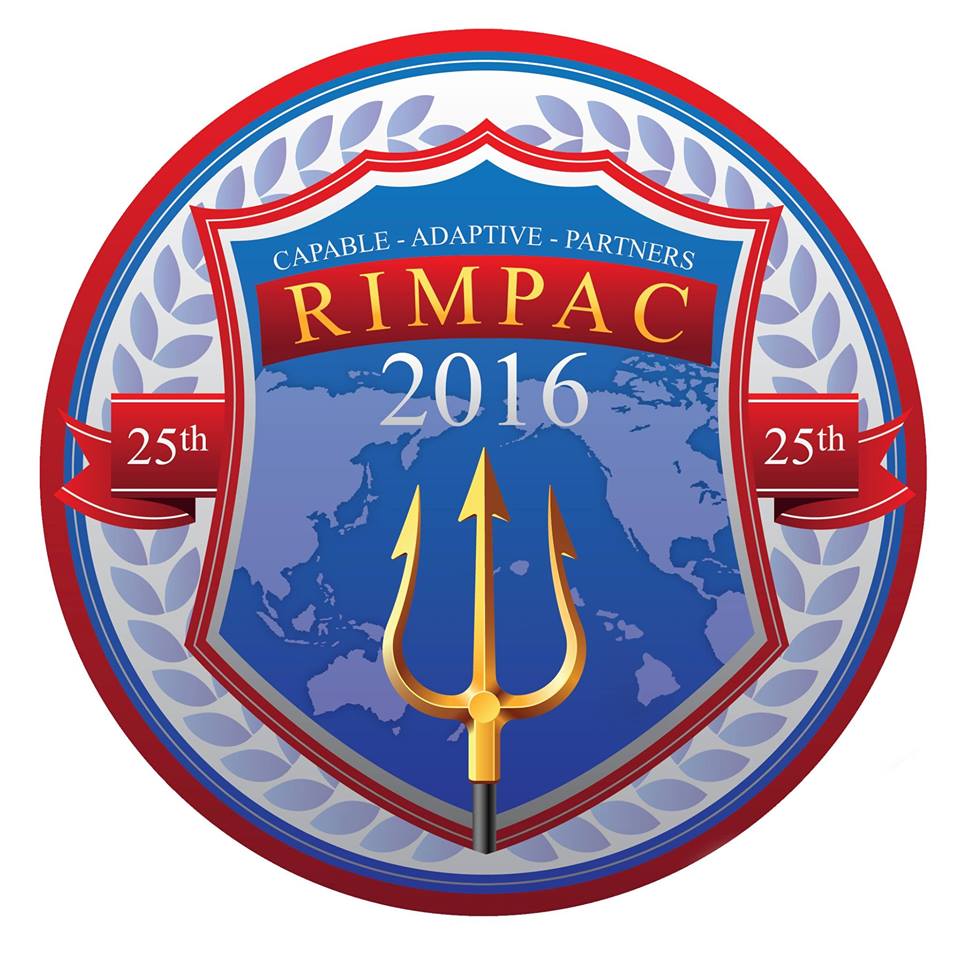 RIMPAC 2016 Crest Grafik: U.S. Navy