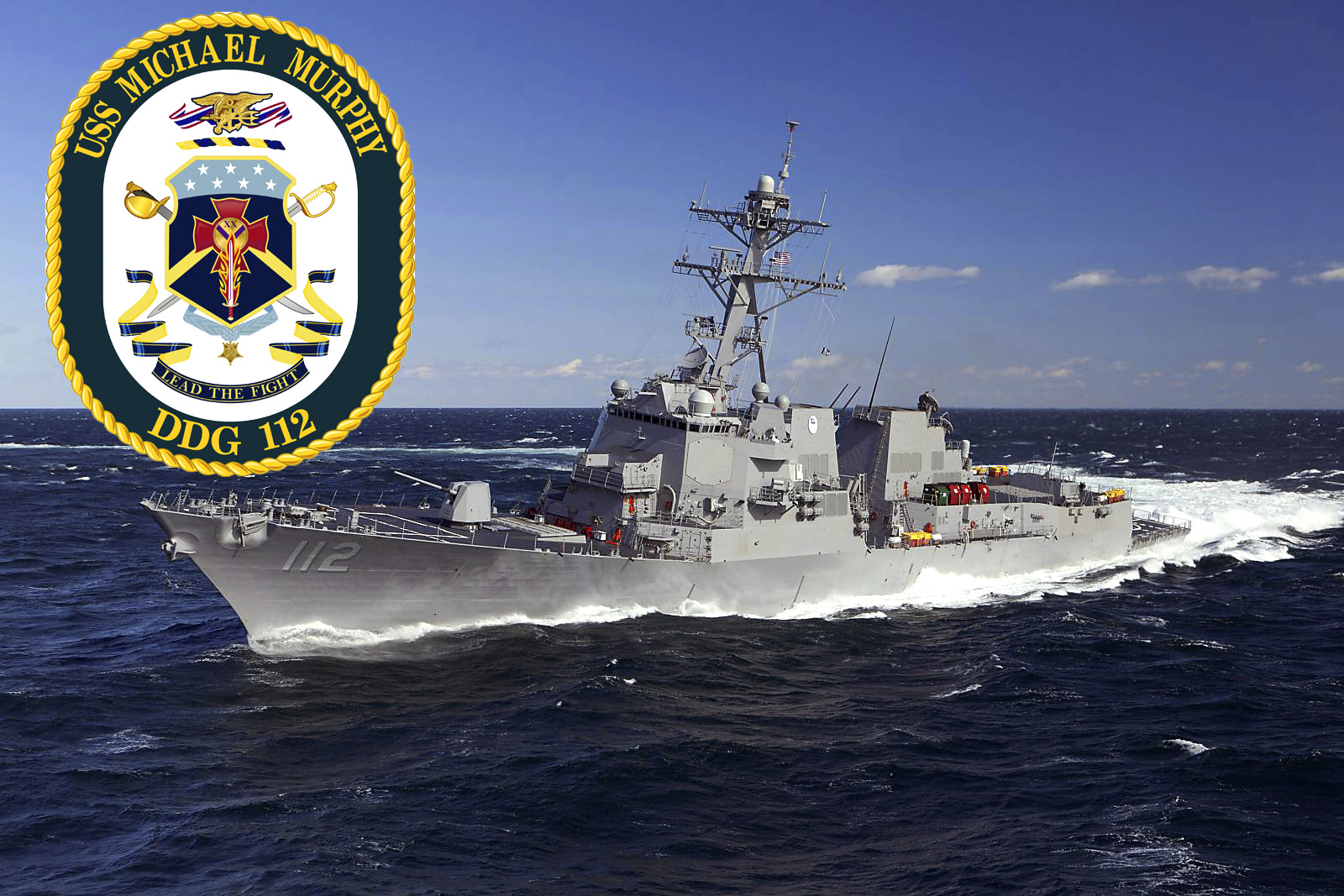 USS MICHAEL MURPHY DDG-112 Bild und Garfik: U.S. Navy