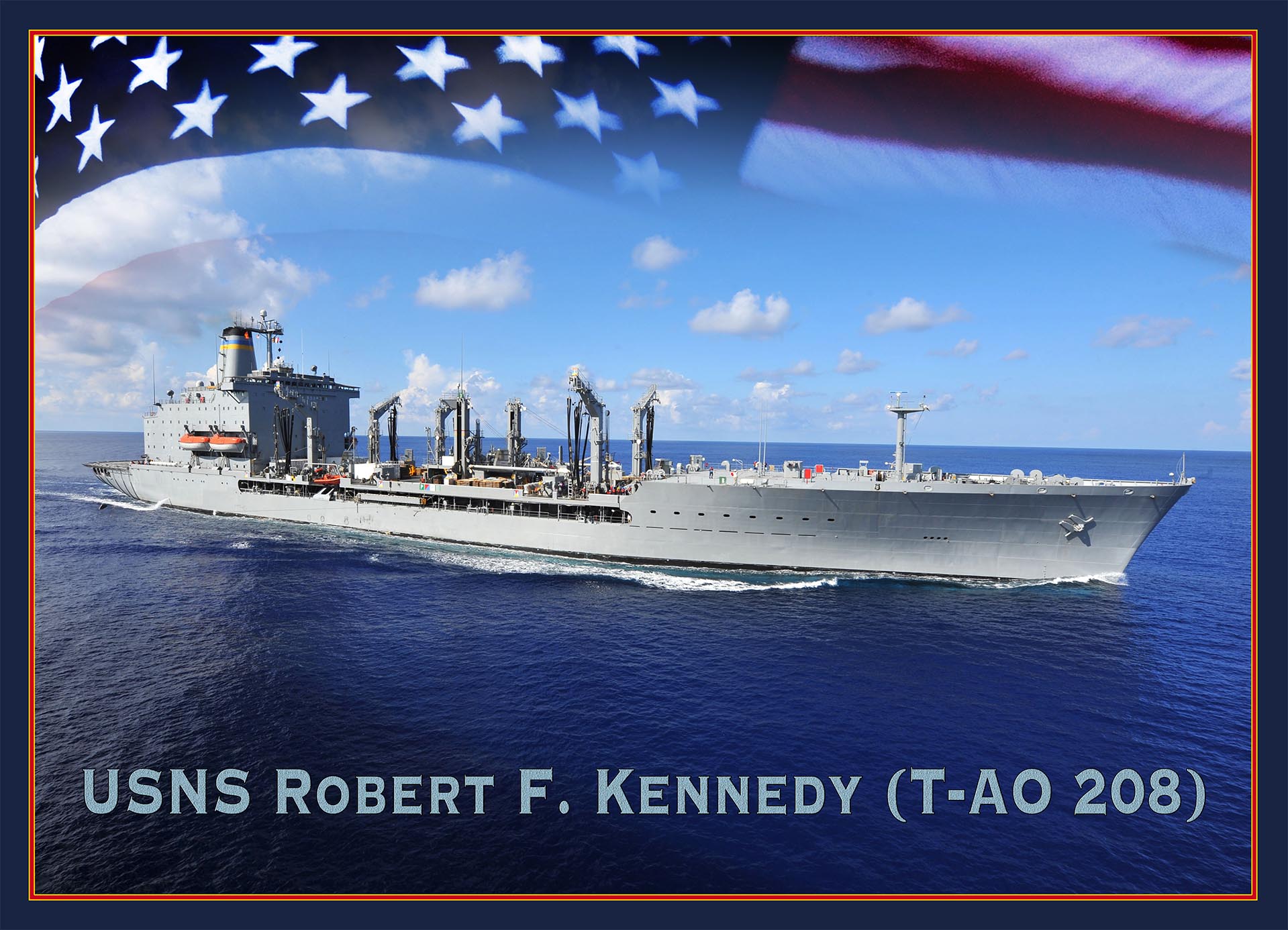 USNS ROBERT F. KENNEDY T-AO 208 Grafik Grafik: U.S. Navy