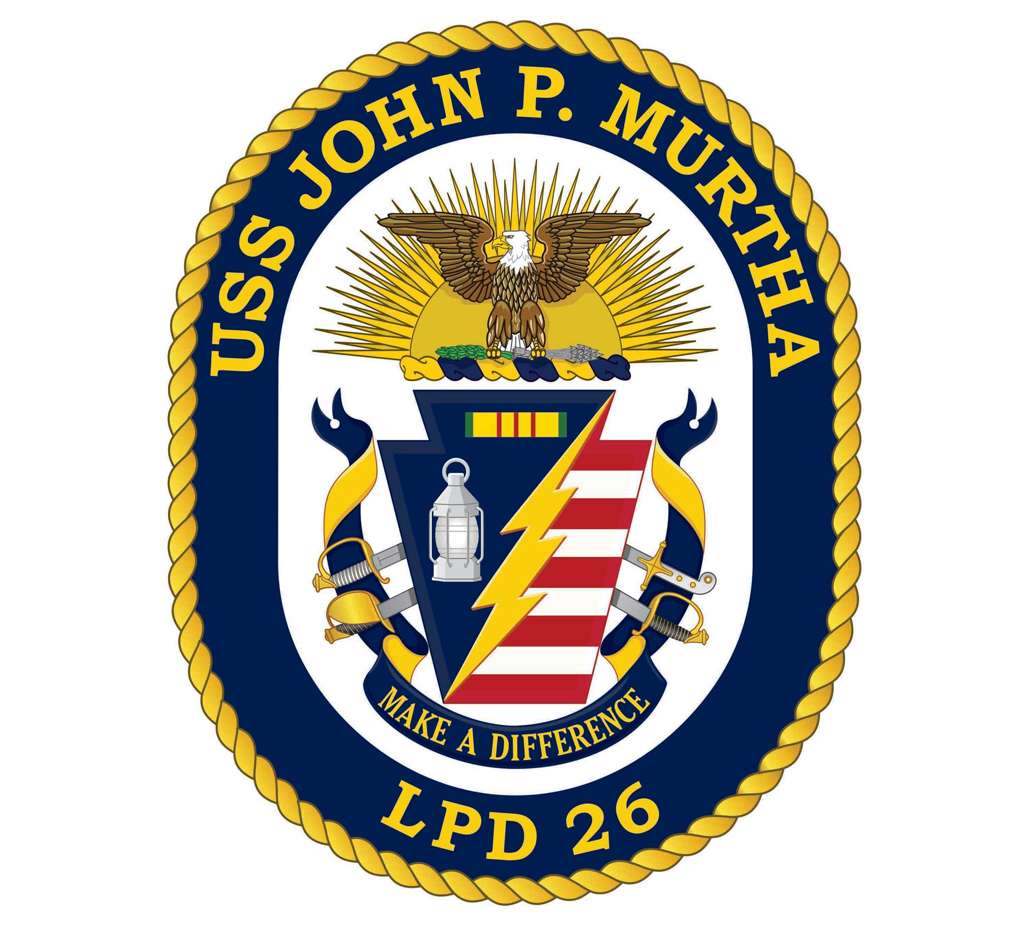 USS JOHN P. MURTHA LPD-26 Grafik: U.S. Navy