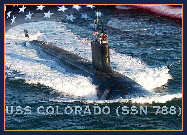 USS COLORADO SSN-788  Grafik: U.S. Navy